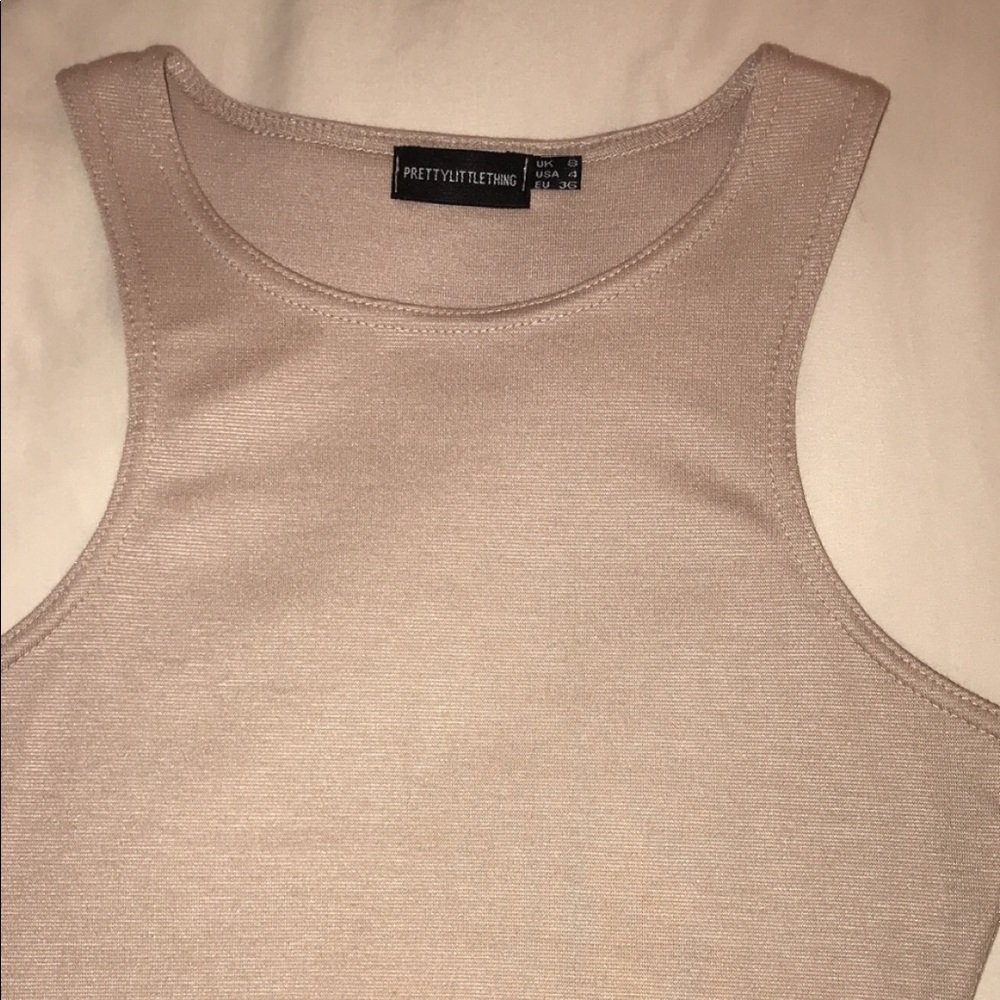 Pretty little thing racer back bodysuit